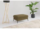 Polsterhocker SIT & MORE "Emely", grün (olive), B:104cm H:47cm T:69cm, 100% Polyester, Hocker, Polsterhocker, mit praktischen Stauraum