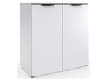 Kommode WIMEX "Level by fresh to go", weiß, B:81cm H:92cm T:41cm, Holzwerkstoff, Sideboards, Kommode, 2-türig mit soft-close Funktion, 81cm breit, 92cm hoch