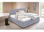 Polsterbett "Maylis", grau, B:212cm L:211cm, 100% Polyester, LEGER HOME BY LENA GERCKE, Betten, Polsterbett, wahlweise mit und ohne Matratze und Lattenrost, auch in 200cm Breite