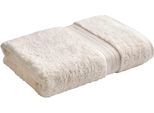 Duschtücher CHRISTY "RENAISSANCE", beige (parchment), B:76cm L:142cm, Walkfrottier, Obermaterial: 100% Baumwolle, Handtücher, Duschtücher, Premium-Duschtücher in Luxusqualität, 675g/m², 76x142cm, 2er Set