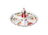 Weihnachtsfigur VILLEROY & BOCH "Kabarett Nostalgie Toy's Fantasy ø 38 cm bunt", bunt, Dekofiguren, Weihnachtsfigur