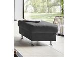 Hocker HOME AFFAIRE "Cardoso", grau (anthrazit), B:58cm H:47cm T:58cm, Struktur imprägniert (100% Polyester);Luxus-Microfaser ALTARA NUBUCK (100% Polyester);Struktur (52% Polyester, 35% Polyacryl, 13% Baumwolle);Luxus-Microfaser weich (90% Polyester, 10% Polyamid), Hocker, Hocker, mit Stauraum, passend zur Serie