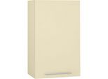 Hängeschrank WIHO KÜCHEN "Unna", beige (front und korpus: magnolia), B:60cm H:90cm T:35cm, Schränke, Hängeschrank, 60 cm breit, 90 cm hoch