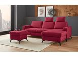 Sofa-Kopfstütze HOME AFFAIRE "Lolland", rot (bordeaux), B:50cm H:25cm T:12cm, Holzwerkstoff, Kopfstützen, Sofa-Kopfstütze, passend zur Polsterserie "Lolland"