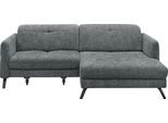 Ecksofa "SO 4400 V", grau (graphite), B:259cm H:84cm T:167cm, 100% Polyester, SET ONE BY MUSTERRING, Sofas, Ecksofa, wahlweise mit motorischer Bettfunktion & Kopfverstellung, Fuß schwarz
