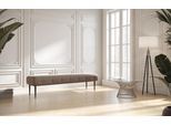 3-Sitzer HOME AFFAIRE "Amber", grau (taupe), B:159cm H:52cm T:54cm, 90% Polyester, 10% Polyamid, Sofas, 3-Sitzer, mit Knopfheftung,in verschieden Stoffarten