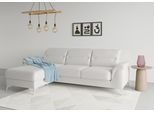 Ecksofa SIT & MORE "Sinatra L-Form", silber, B:258cm H:85cm T:170cm, 98% Polyester, 2% Polyamid, Sofas, Ecksofa, mit Recamiere, optinal mit Kopfteilverstellung und Armteilfunktion