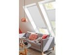 Dachfensterplissee SUNLINES "StartUp Style Honeycomb TL", weiß (weiß, weiß), B:61,4cm H:73,9cm, Obermaterial: 100% Polyester, Plissees, Dachfensterplissee, mit Führungsschienen