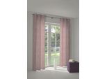 Vorhang ADAM "Easy Diamond" Gr. 2, lila (aubergine), B:145cm H:175cm, Jacquard, Baumwolle (Bio-Baumwolle), Gardinen, Vorhang, aus 100% Bio-Baumwolle