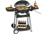 ROMMELSBACHER Elektrogrill "BBQ 4100/S", schwarz, B:116cm H:98cm T:56cm, Kontaktgrill_Standgrill_Tischgrill_Teppanyakigrill, BARBECUE GRILL MIT GRILLWAGEN, Elektrogrill