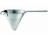 Passiersieb RÖSLE, silber (edelstahlfarben), H:16cm Ø:18cm, Edelstahl 18/10, Küchensiebe, Passiersieb, Spitzsieb zum Passieren von Suppen und Saucen, spülmaschinengeeignet