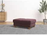 Polsterhocker HOME AFFAIRE "Dundee", lila (flieder), B:75cm H:46cm T:109cm, Flachgewebe 100% Polyester, Hocker, Polsterhocker, mit Klappfunktion - wie ein Sessel nutzbar