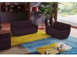 Polstergarnitur EGOITALIANO "Yuki, extravagantes Design und höchster Sitzkomfort, tolle Details", rot (rubino, grau), H:85cm T:90cm, Sitzmöbel-Sets, Polstergarnitur, Set, bestehend aus einem 2,5- und einem 2-Sitzer, mit innovativen