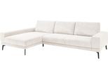 Ecksofa "SO 3600 optimaler Sitzkomfort in Federkern o. Kaltschaum, 2 Sitzhöhen", weiß (kama natur), B:293cm H:87cm T:180cm, 100% Polyester, SET ONE BY MUSTERRING, Sofas, Ecksofa, Sitzhöhe 42 cm, Federkern, B 293 x T 180 cm, Kama natur