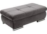 Stauraumhocker "SO 4100", grau (fango), B:128cm H:43cm T:68cm, SET ONE BY MUSTERRING, Hocker, Stauraumhocker