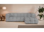 Ecksofa "TALISHA L-Form Designersofa, moderne Steppung, B/T/H: 276/178/75 cm", grau, B:276cm H:75cm T:178cm, 100% Polyester, LEGER HOME BY LENA GERCKE, Sofas, Ecksofa, aufwendig gepolstert, hoher Sitzkomfort