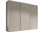 Schwebetürenschrank STAUD "Sinfonie Plus, edles Design in hochwertiger Qualität, Made in Germany", beige (sand), B:280cm H:240cm T:68cm, Holzwerkstoff, Schränke, Schwebetürenschrank, Mit vier verschiedenen Ausstattungsvarianten