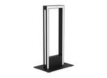 EGLO Tischleuchte "SALVILANAS-Z", schwarz-weiß (schwarz weiß), 1, H: 42,5cm, 1 Stk., Leuchten, dimmbare Tischleuchte, ZigBee, App und Sprachsteuerung Alexa, Tischleuchte