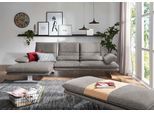 Ecksofa W.SCHILLIG "broadway, Designsofa mit tollem Sitzkomfort, L-Form", grau (grau s22), B:291cm H:94cm T:164cm, Flachgewebe S22 (100% Polyester), Sofas, Ecksofa, Sitztiefenverstellung, Kopfteil- & Seitenteilverstellung, Breite 291cm