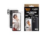 CARE BY PANZERGLASS Displayschutzglas "3-in-1 Protection Urban Combat Case + Screen Protection + Hoops", transparent, B:11cm H:2,5cm T:19,5mm, Displayfolien, Displayschutzfolie, Schutzfolie, Bildschirmschutz, kratz- & stoßfest, Displayschutzglas
