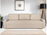 3-Sitzer HOME AFFAIRE "SHERIDIAN Schlafsofa mit Bettkasten, in Feincord & Velvet", beige (hellbeige), B:225cm H:80cm T:94cm, 100% Polyester, Sofas, 3-Sitzer, mit Wellenunterfederung, moderne Bezüge, B/H/T 225/94/80