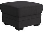 Hocker COTTA "Marcus", schwarz, B:68cm H:45cm T:68cm, 100% Polyester, Hocker, Hocker, mit Stauraum