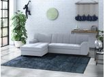 Ecksofa HOME AFFAIRE "Balme L-Form", grau, B:239cm H:75cm T:152cm, 95% Polyester, 5% Nylon, Sofas, Ecksofa, Inkl. Zierkissen, wahlweise mit Bettfunktion