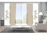 Schiebegardine VISION S "BERTO 6er SET" Gr. 1, beige (sand), B:60cm H:260cm, Polyester, Gardinen, Schiebegardine, Schiebevorhang Digidruck 6er Set BERTO