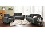 Sessel SIT & MORE "Varese", grau (anthrazit), B:99cm H:91cm T:90cm, Struktur fein (100% Polyester);Flachgewebe (95% Polyester, 5% Polyamid);Luxus-Microfaser ALTARA NUBUCK (100% Polyester), Sessel, Sessel, inklusive Federkern