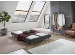 Boxbett "Nagoya", grau (anthrazit), B:140cm L:202cm, WESTFALIA SCHLAFKOMFORT, Komplettbetten, Boxbett, wählbar mit und ohne Topper, in H2, H3 und H4 erhältlich
