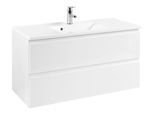 Waschtisch WELLTIME "Cardiff", weiß, B:100cm H:56cm T:47cm, Waschtische, Waschtisch, Breite 100 cm