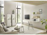 Büromöbel-Set HOME AFFAIRE "CiTY/GiRON", weiß, B:380cm H:170cm T:40cm, Arbeitsmöbel-Sets, Büromöbel-Set, Home Office, mit Wandsekretär