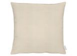 Dekokissen APELT "Miles", beige, B:46cm L:46cm, Polyester, Dekokissen_Sitzkissen_Kissenhüllen, Dekokissen
