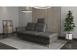 Recamiere SIT & MORE "Göteborg", grau (anthrazit), B:210cm H:90cm T:92cm, Sofas, Recamiere, inklusive Federkern