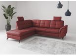 Ecksofa SIT & MORE "Zora", feuerrot, T:212cm, Sofas, Ecksofa