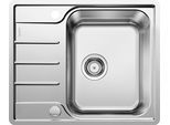 Edelstahlspüle BLANCO "LEMIS 45 S-IF Mini", edelstahl, B:50cm H:21cm T:61cm, Edelstahl, Küchenspülen, Edelstahlspüle, zum wechselseitigen Einbau geeignet