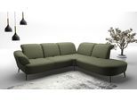Ecksofa SIT & MORE "Dance, L-Form, inkl. Sitztiefenverstellung", grün (olive), B:302cm H:91cm T:270cm, 95%Polyester 5%Polyamid, Sofas, Ecksofa, inkl. Click&Seat, optional mit Kopfteilverstellung