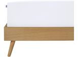 Spannbettlaken SCHIESSER "Flexi aus 95% Baumwolle und 5% Elastahan in Premium-Qualität", weiß, B:100cm L:200cm, Jersey-Elasthan, Obermaterial: 95% Baumwolle, 5% Elasthan, Bettlaken, Spannbettlaken, für hohe Matratzen und Boxspringbetten geeignet, Made in Green
