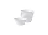 Schale VILLEROY & BOCH "Dessertschalen Cellini ø 12,5 cm 6er Set weiß", weiß, Schüsseln, Schale