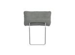 Kopfstütze HOME AFFAIRE "Trelleborg", silber, B:50cm H:25cm T:12cm, Holzwerkstoff, Kopfstützen, Kopfstütze, Cord-Bezug