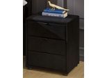 Nachtkonsole JOCKENHÖFER GRUPPE "Lore", schwarz (schwarz 372, 06), H:53cm T:45cm, Sideboards, Nachtkonsole