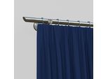 Gardinenstange INDEKO "Durban", silber (edelstahlfarben), L:430cm, Eisen, Gardinenstangen, Gardinenstange