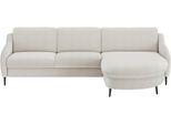 Ecksofa SIT & MORE "Soul L-Form", weiß, B:296cm H:90cm T:189cm, 100% Polyester, Sofas, Ecksofa, wahlweise mit Bettfunktion