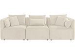 3-Sitzer OTTO HOME "Nöre", beige, B:262cm H:86cm T:90cm, 92% Polyester, 8% Polyamid, Sofas, 3-Sitzer, 3 Teile, in vielen Bezugsqualitäten und Farben s. auch "Nöre"