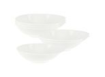 Schale VILLEROY & BOCH "Suppenbols Flow 300 ml 6er Set weiß", weiß, Schüsseln, Schale