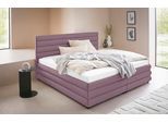 Polsterbett "Maylis", rosa (rosé), B:212cm L:211cm, 100% Polyester, LEGER HOME BY LENA GERCKE, Betten, Polsterbett, wahlweise mit und ohne Matratze und Lattenrost, auch in 200cm Breite