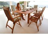 Gartentisch MERXX "Bordeaux", braun, B:100cm H:73cm T:260cm, Tische, Gartentisch