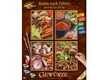 Malen nach Zahlen SCHIPPER "Meisterklasse Quattro - Gewürze", bunt, Malvorlagen, KinderB:18cm H:24cm, Malen nach Zahlen, Made in Germany, B:18cm H:24cm