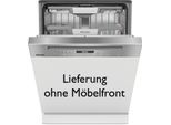 MIELE teilintegrierbarer Geschirrspüler "G 7215 SCi XXL", Energieeffizienz: A, silber (cleansteel front), B:59,8cm H:84,5cm T:57cm, Geschirrspüler, teilintegrierbarer Geschirrspüler