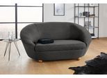 Sofa "LooksIV", blau (blau, grau), B:178cm H:82cm T:114cm, 70% Polyester (recycelt), 30% Polyester, LOOKS BY WOLFGANG JOOP, Sofas, Sofa, Rundsofa, in vielen frischen Farben wählbar